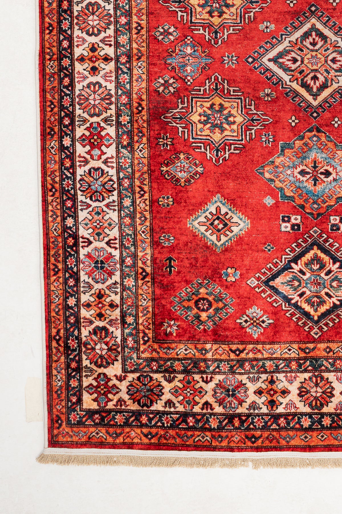 Kervan Dijital Baskı Kaymaz Taban Makinede Yıkanabilir Halı